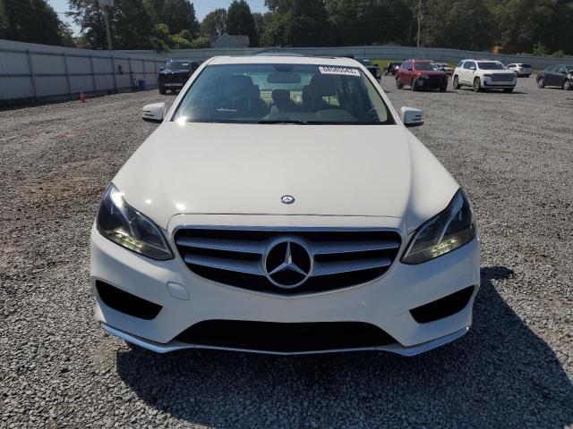 WDDHF5KB0EA795006 - 2014 MERCEDES-BENZ E 350 WHITE photo 5