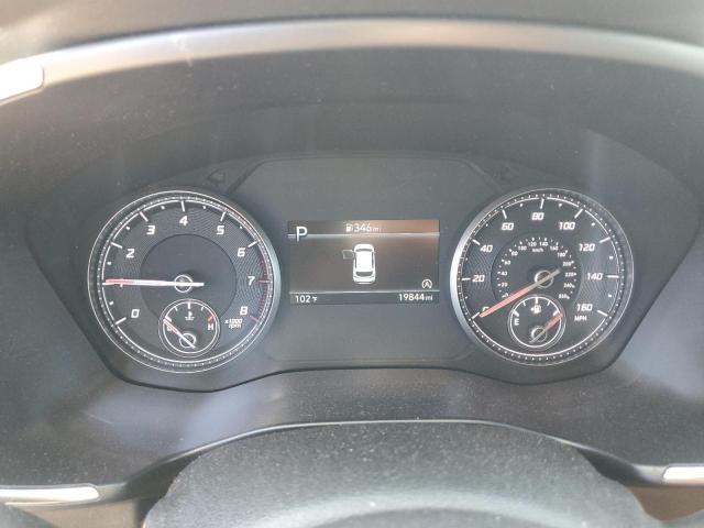 5NMS2DAJ2NH473228 - 2022 HYUNDAI SANTA FE SEL GRAY photo 9