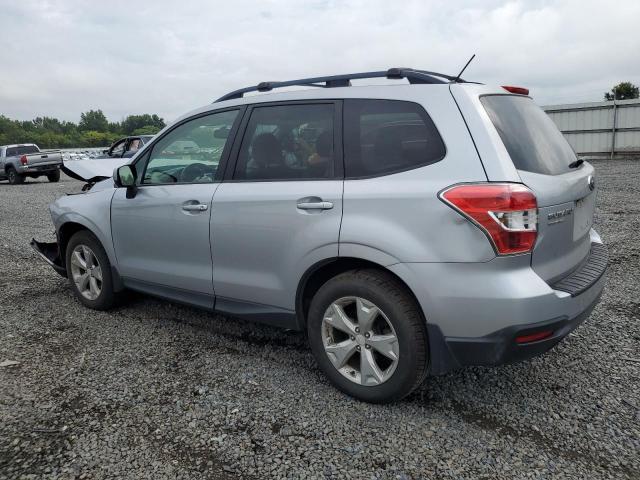 JF2SJADC0FH548947 - 2015 SUBARU FORESTER 2.5I PREMIUM SILVER photo 2