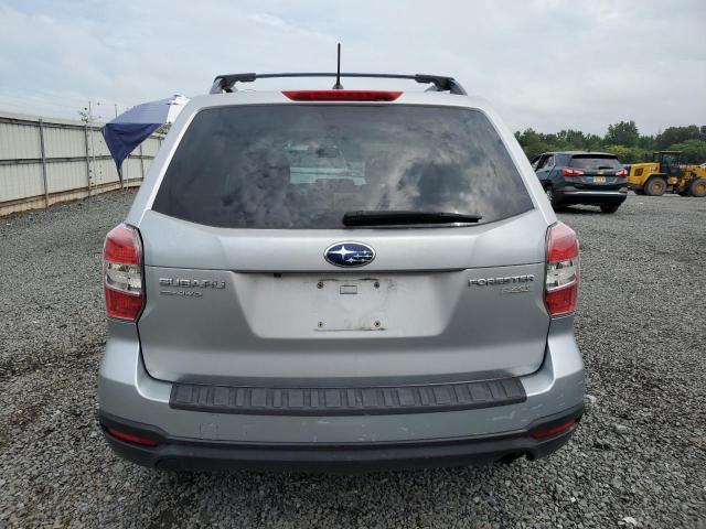 JF2SJADC0FH548947 - 2015 SUBARU FORESTER 2.5I PREMIUM SILVER photo 6