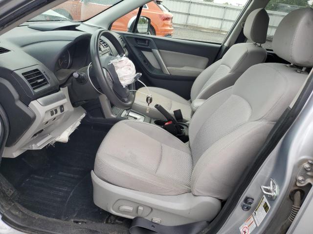 JF2SJADC0FH548947 - 2015 SUBARU FORESTER 2.5I PREMIUM SILVER photo 7