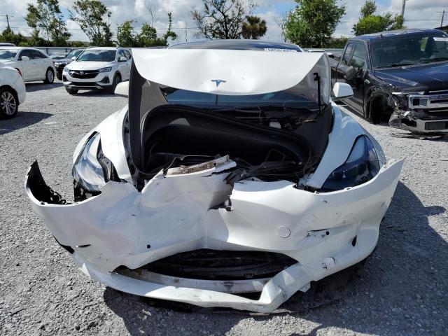 5YJ3E1EB3NF119653 - 2022 TESLA MODEL 3 白色 照片 5