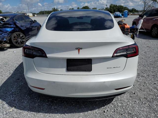 5YJ3E1EB3NF119653 - 2022 TESLA MODEL 3 白色 照片 6