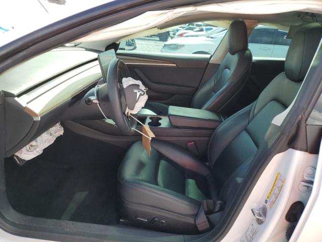 5YJ3E1EB3NF119653 - 2022 TESLA MODEL 3 白色 照片 7