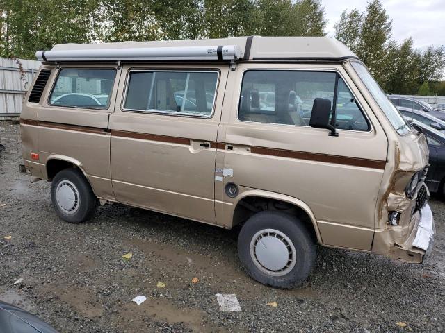 WV2ZB0256FH061911 - 1985 VOLKSWAGEN VANAGON CAMPMOBILE GOLD photo 4
