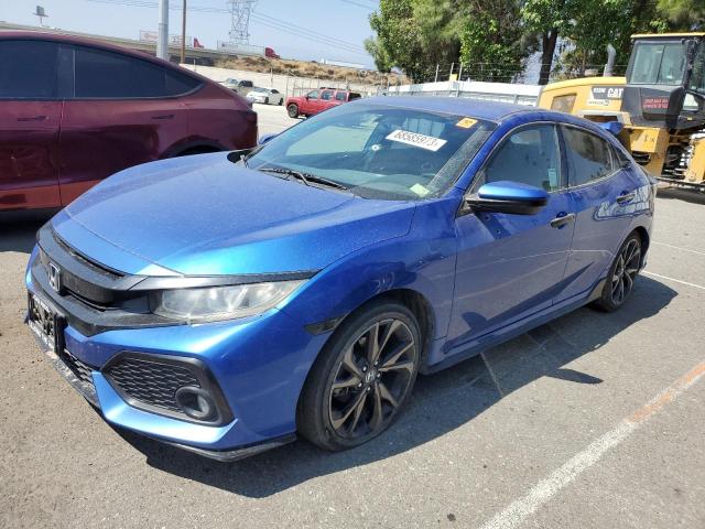 SHHFK7G43HU227927 - 2017 HONDA CIVIC SPORT 蓝色 照片 1