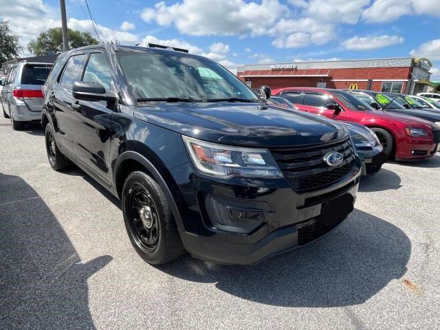 1FM5K8ARXJGA46600 - 2018 FORD EXPLORER POLICE INTERCEPTOR 黑色 照片 1
