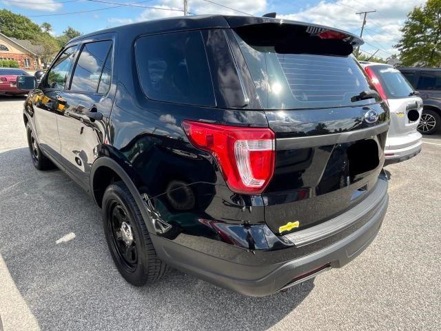 1FM5K8ARXJGA46600 - 2018 FORD EXPLORER POLICE INTERCEPTOR 黑色 照片 3