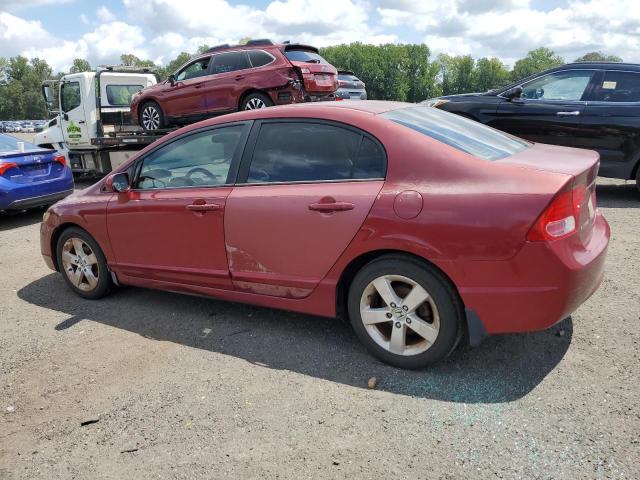 1HGFA16876L084885 - 2006 HONDA CIVIC EX RED photo 2