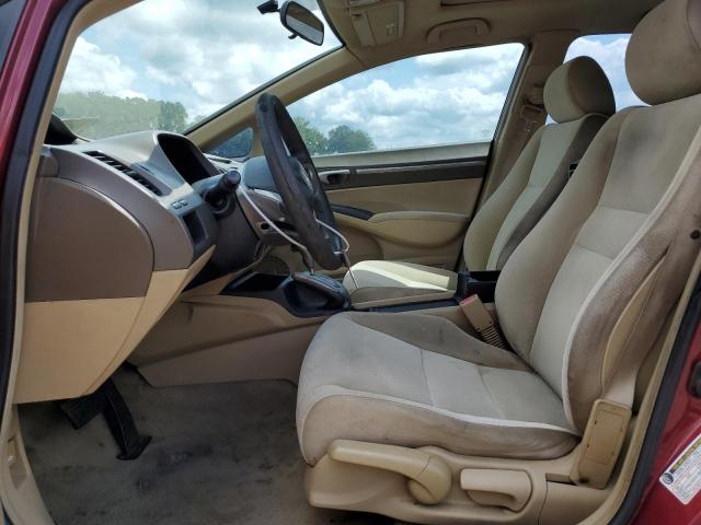 1HGFA16876L084885 - 2006 HONDA CIVIC EX RED photo 7