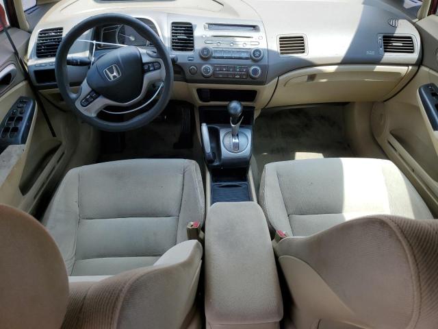 1HGFA16876L084885 - 2006 HONDA CIVIC EX RED photo 8