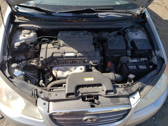 KMHDU46D49U656596 - 2009 HYUNDAI ELANTRA GLS SILVER photo 11