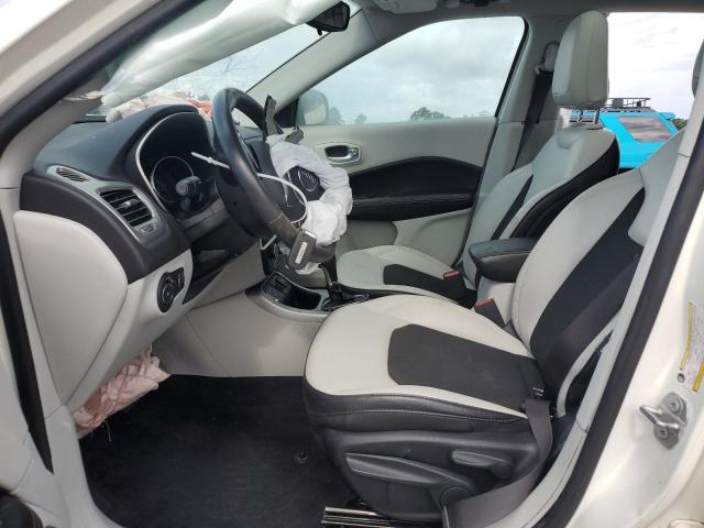 3C4NJCBB3JT468182 - 2018 JEEP COMPASS LATITUDE WHITE photo 7
