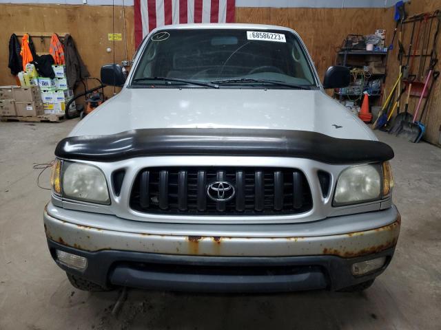 5TEWN72N73Z283806 - 2003 TOYOTA TACOMA XTRACAB SILVER photo 5