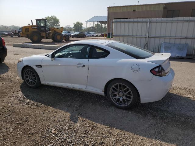 KMHHN66F07U245138 - 2007 HYUNDAI TIBURON GT WHITE photo 2