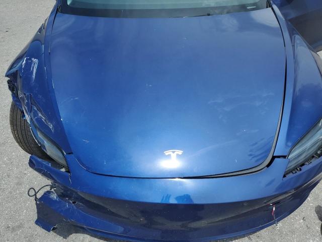 5YJ3E1EA0SF983837 - 2025 TESLA MODEL 3 BLUE photo 11