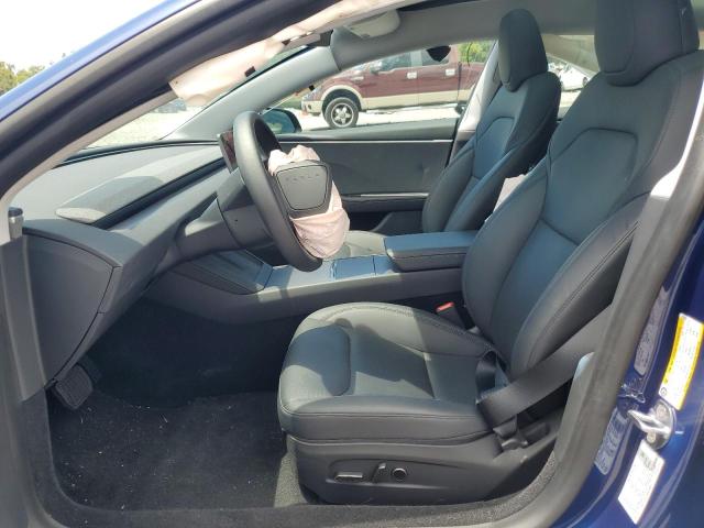 5YJ3E1EA0SF983837 - 2025 TESLA MODEL 3 BLUE photo 7