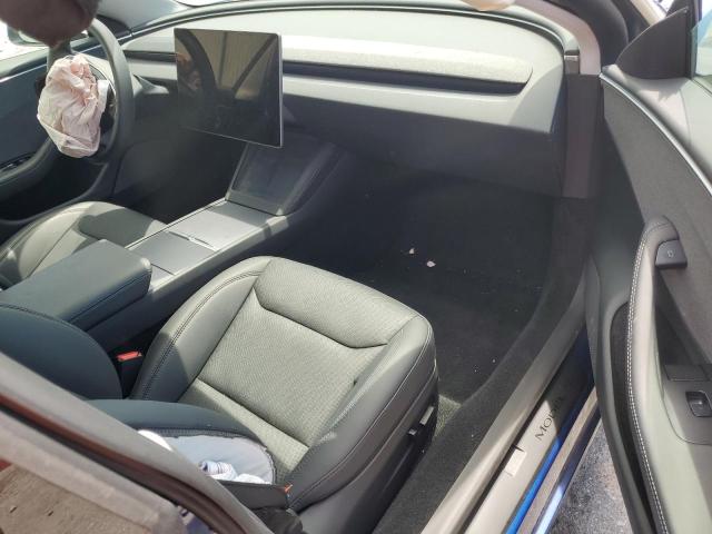 5YJ3E1EA0SF983837 - 2025 TESLA MODEL 3 BLUE photo 8