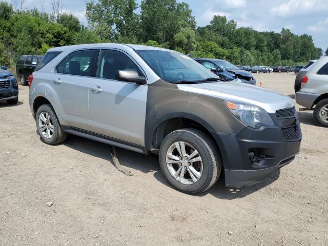 2GNFLEEK7E6341314 - 2014 CHEVROLET EQUINOX LS SILVER photo 4