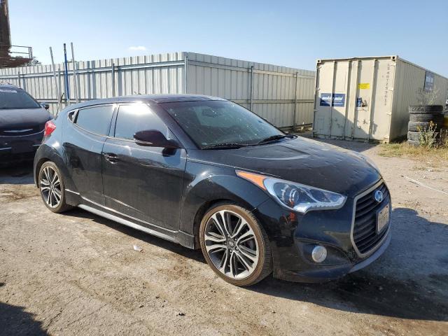 KMHTC6AEXGU252516 - 2016 HYUNDAI VELOSTER TURBO BLACK photo 4