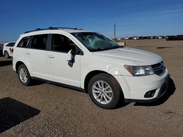 3C4PDCCGXDT602085 - 2013 DODGE JOURNEY SXT WHITE photo 4