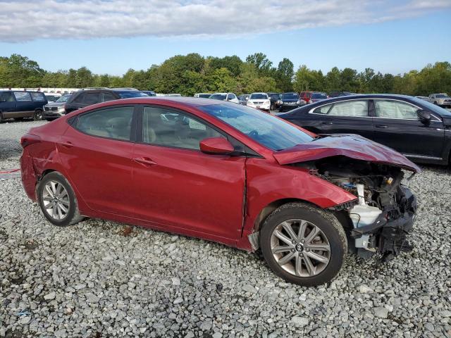 5NPDH4AE0GH655025 - 2016 HYUNDAI ELANTRA SE RED photo 4