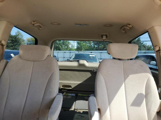 KNDMB233686258416 - 2008 KIA SEDONA EX BEIGE photo 10