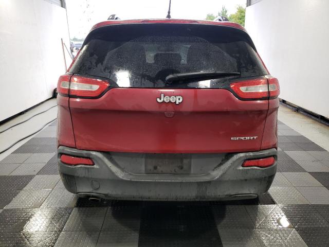 1C4PJLAB5HW547979 - 2017 JEEP CHEROKEE SPORT BURGUNDY photo 6