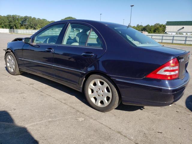 WDBRF92H46F783079 - 2006 MERCEDES-BENZ C 280 4MATIC BLUE photo 2