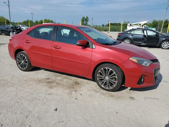 2T1BURHE3GC522526 - 2016 TOYOTA COROLLA L RED photo 4