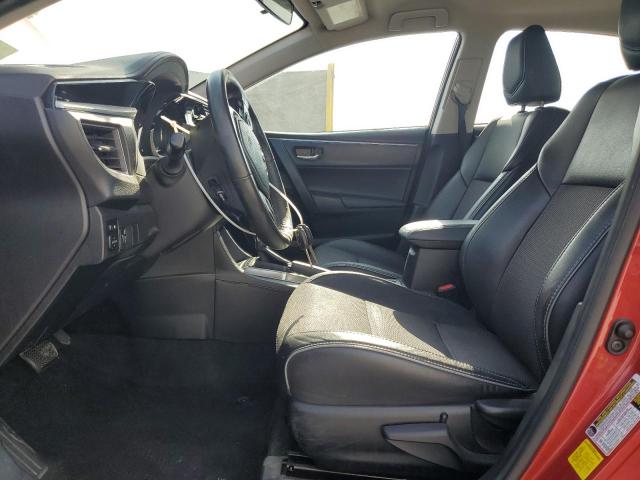 2T1BURHE3GC522526 - 2016 TOYOTA COROLLA L RED photo 7