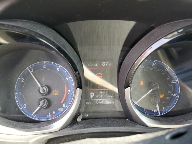 2T1BURHE3GC522526 - 2016 TOYOTA COROLLA L RED photo 9