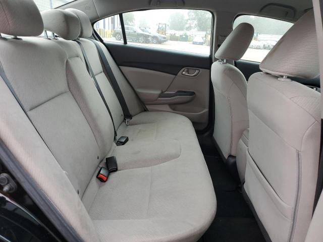 2HGFB2F55DH596681 - 2013 HONDA CIVIC LX BLACK photo 10