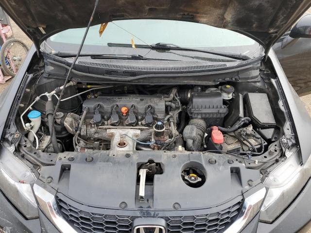 2HGFB2F55DH596681 - 2013 HONDA CIVIC LX BLACK photo 11