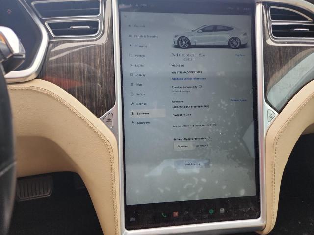 5YJSA1AG5DFP12163 - 2013 TESLA MODEL S Ağ foto 9