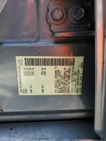 1N4AL2AP5BC176438 - 2011 NISSAN ALTIMA BASE ლურჯი ფოტო 13