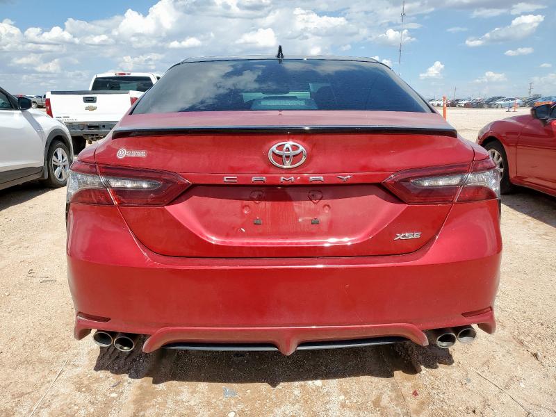 4T1K61AK1PU087502 - 2023 TOYOTA CAMRY XSE RED photo 6