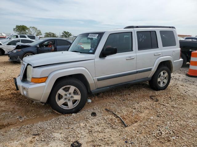 1J8HH48KX8C155473 - 2008 JEEP COMMANDER SPORT SILVER photo 1