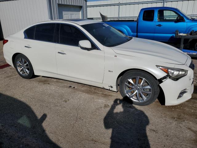 JN1EV7AP5HM730683 - 2017 INFINITI Q50 PREMIUM WHITE photo 4