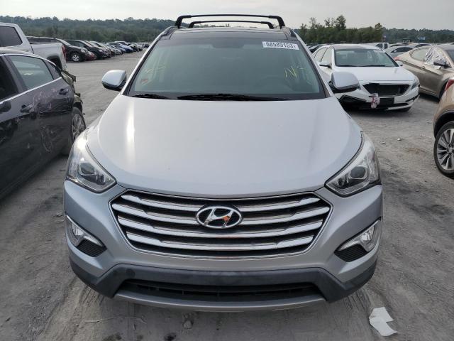 KM8SR4HF7GU134047 - 2016 HYUNDAI SANTA FE SE ULTIMATE SILVER photo 5