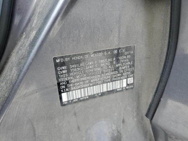 3HGGK5H86FM717557 - 2015 HONDA FIT EX 石墨色 照片 12