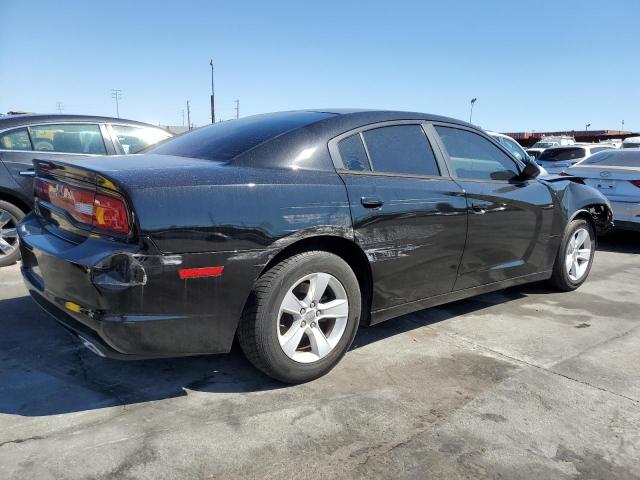 2C3CDXBG0EH308331 - 2014 DODGE CHARGER SE BLACK photo 3