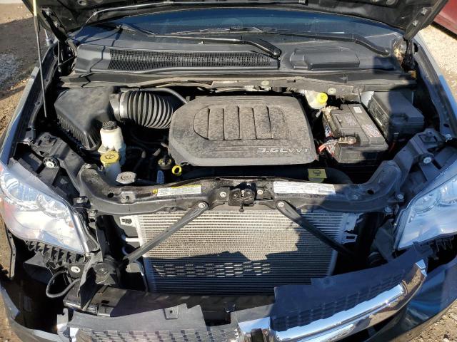 2C4RDGCG3CR318704 - 2012 DODGE GRAND CARA SXT GRAY photo 12