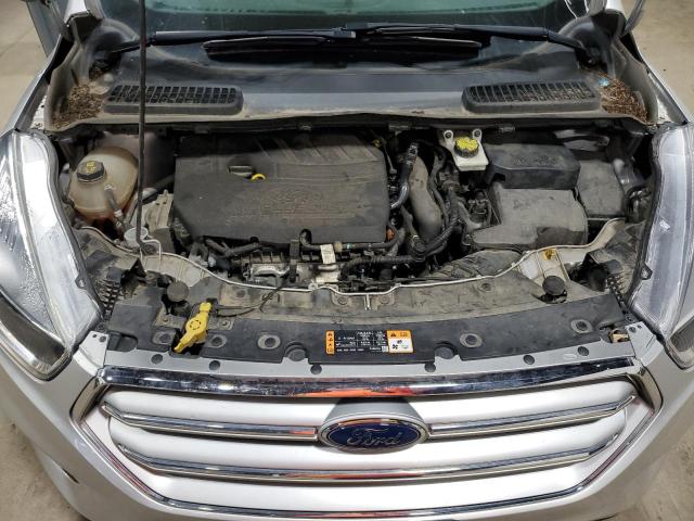 1FMCU9GD7HUC06088 - 2017 FORD ESCAPE SE ვერცხლისფერი ფოტო 12