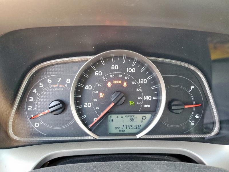 JTMZFREV8FD045008 - 2015 TOYOTA RAV4 LE წითელი ფოტო 9