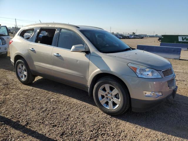 1GNLRFED4AS129664 - 2010 CHEVROLET TRAVERSE LT بيج صورة 4