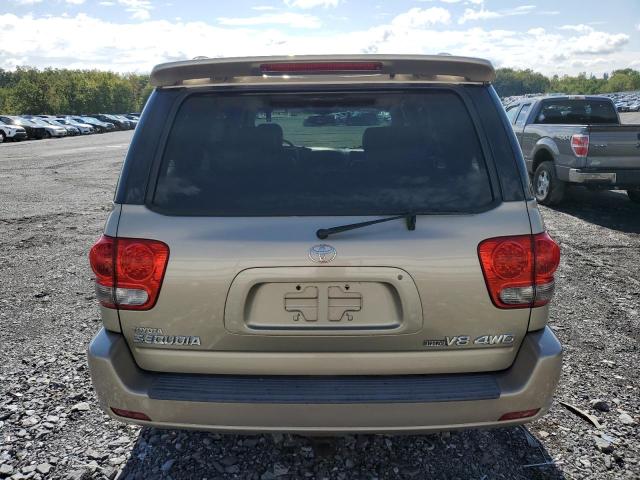 5TDBT48AX6S267916 - 2006 TOYOTA SEQUOIA LIMITED BEIGE photo 6