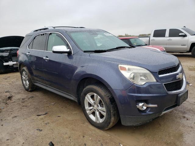 2GNFLGEK9D6269042 - 2013 CHEVROLET EQUINOX LTZ BLUE photo 4