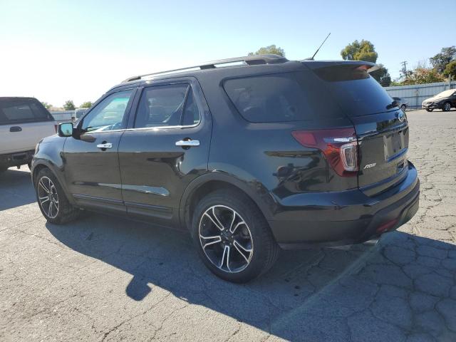1FM5K8GTXDGC25064 - 2013 FORD EXPLORER SPORT შავი ფოტო 2