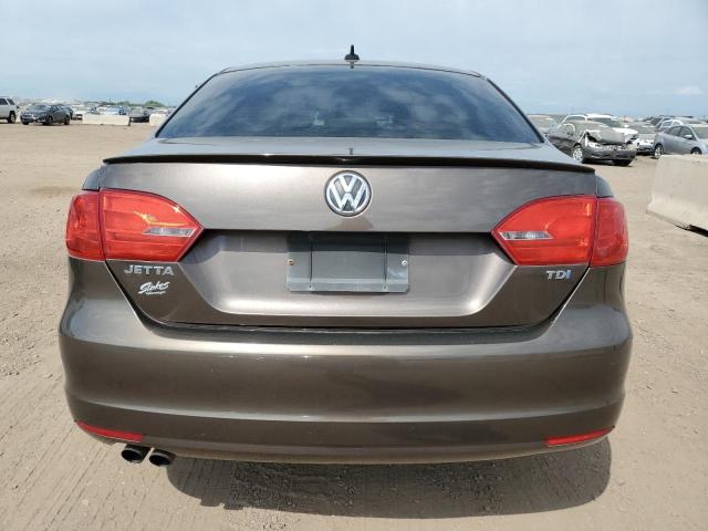 3VW3L7AJ2CM420782 - 2012 VOLKSWAGEN JETTA TDI ყავისფერი ფოტო 6
